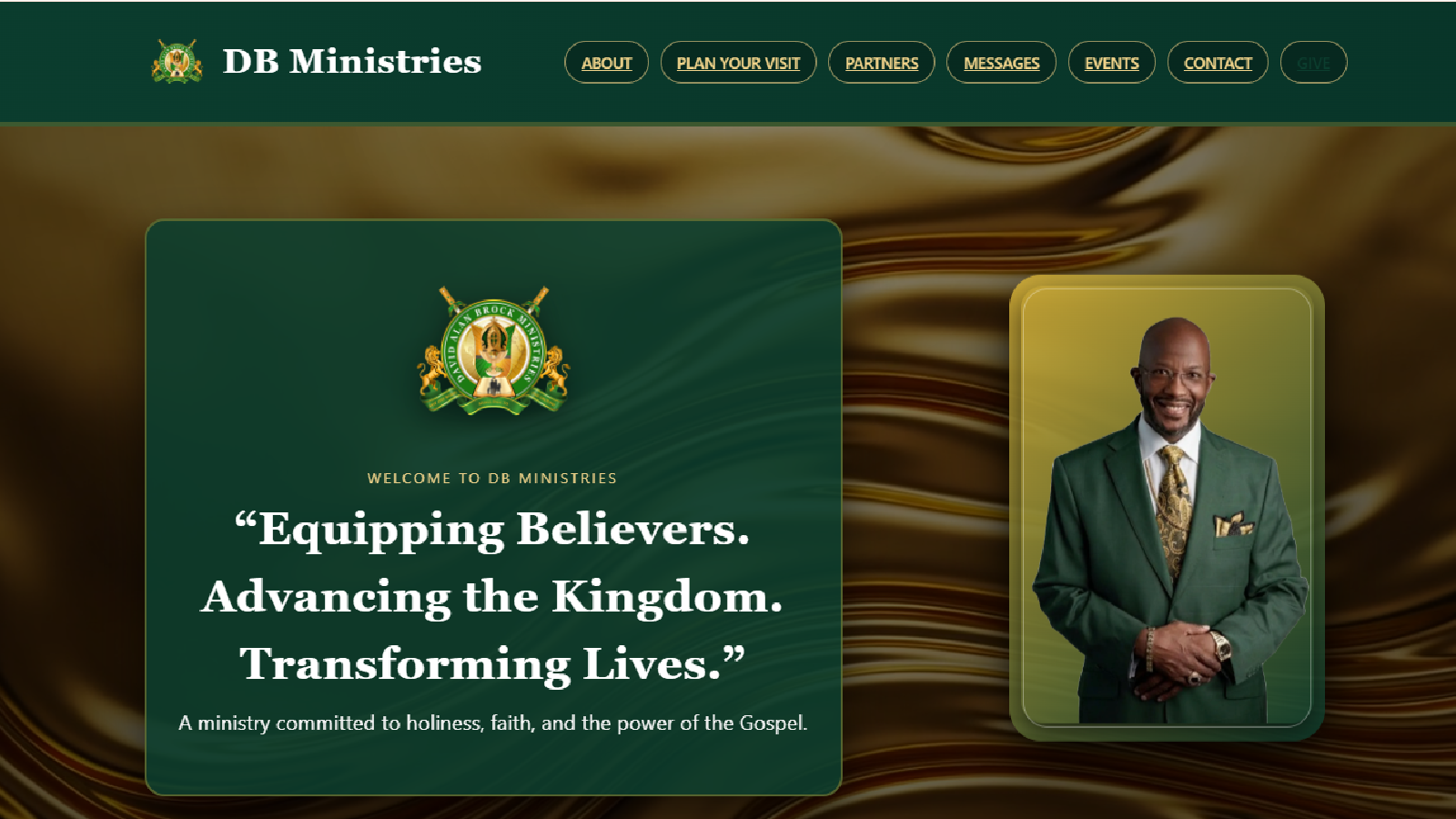 DB Ministries website thumbnail