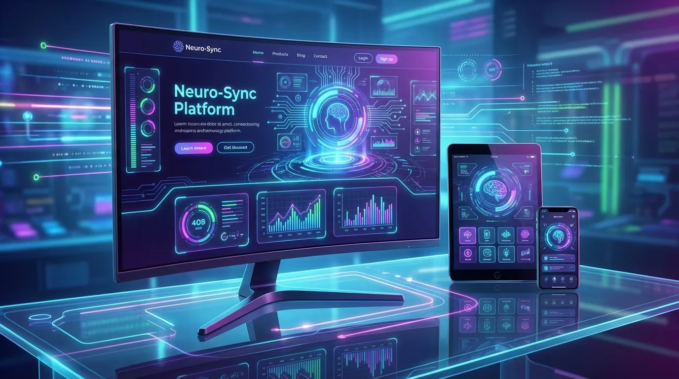 image of person analyzing data on a screen